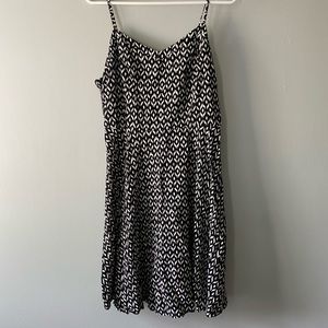 Black and white dress from Old Navy